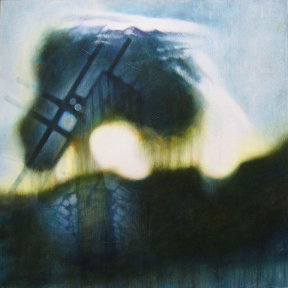 Difficult Tale   acrylic on wood panel   36