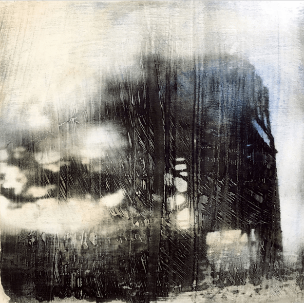 Filament No - 25 - 6x6 - MM on panel - sold